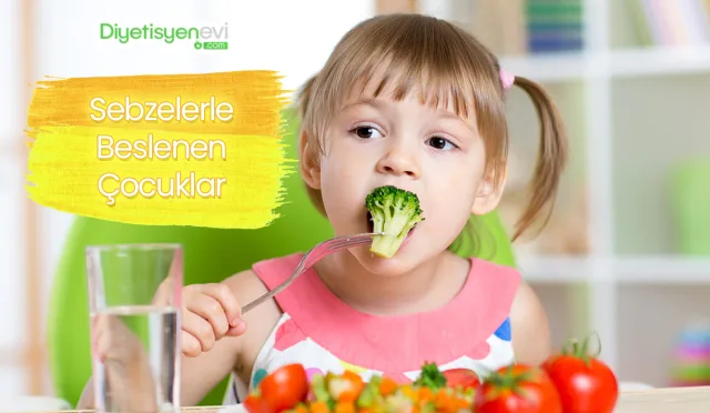 Sebzelerle Beslenen Çocuklar