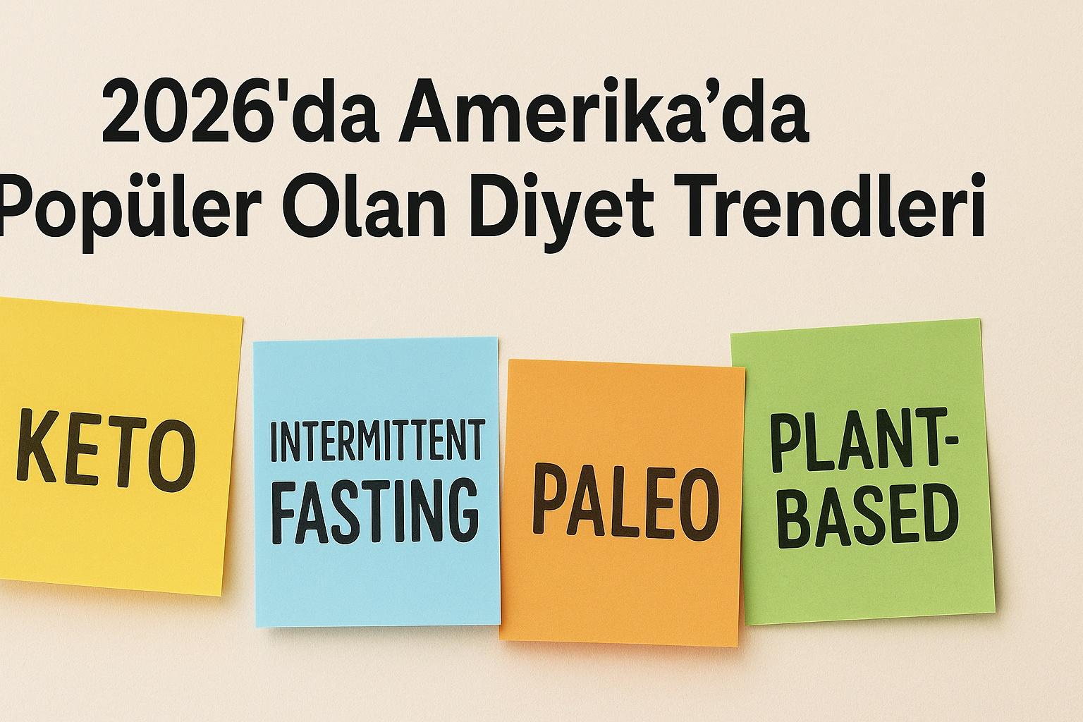 2026’da Amerika’da Popüler Olan Diyet Trendleri