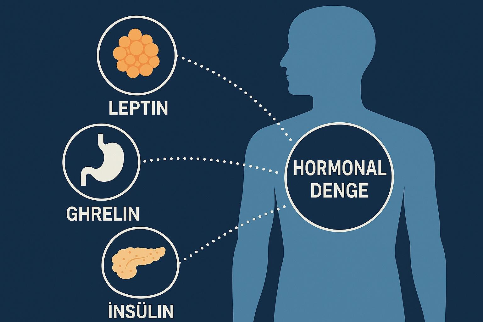 Hormonal Denge ve Kilo: Leptin, Ghrelin vb. Hormonlar