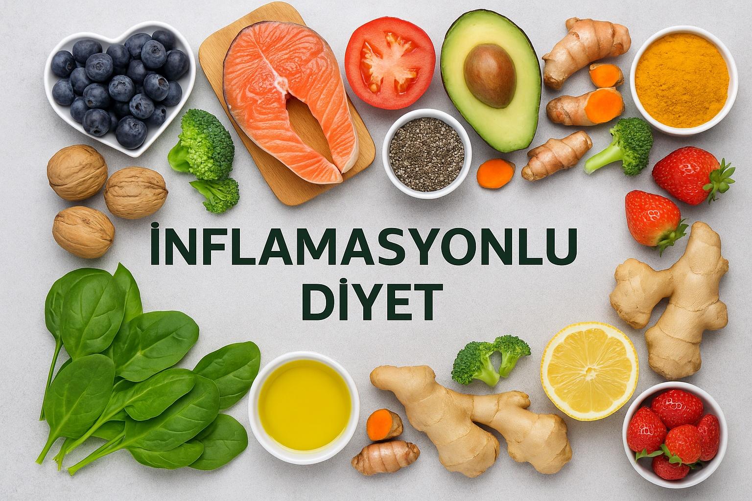 İnflamasyonlu Diyet Nedir? Anti-inflamatuar Beslenme Rehberi