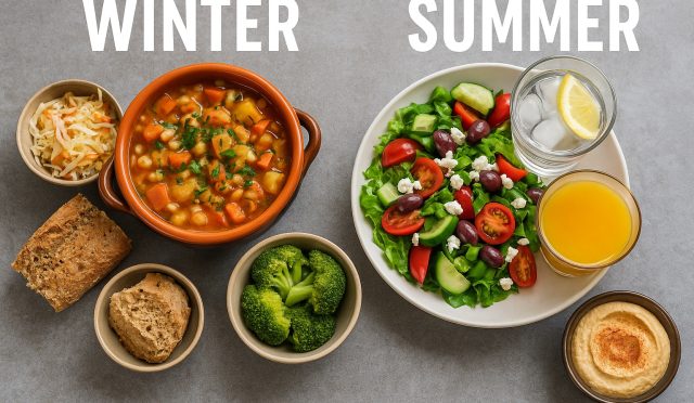 mevsimsel diyet planlama kis yaz dengesiyle saglikli beslenme