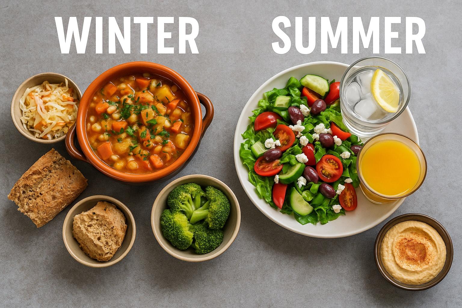 Mevsimsel Diyet Planlama: Kış-Yaz Dengesiyle Sağlıklı Beslenme