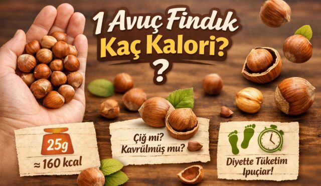1 Avuç Fındık Kaç Kalori? Fındık Kalori Rehberi