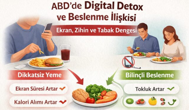 ABD’de Digital Detox ve Beslenme İlişkisi: Zihin, Ekran ve Tabak Dengesi