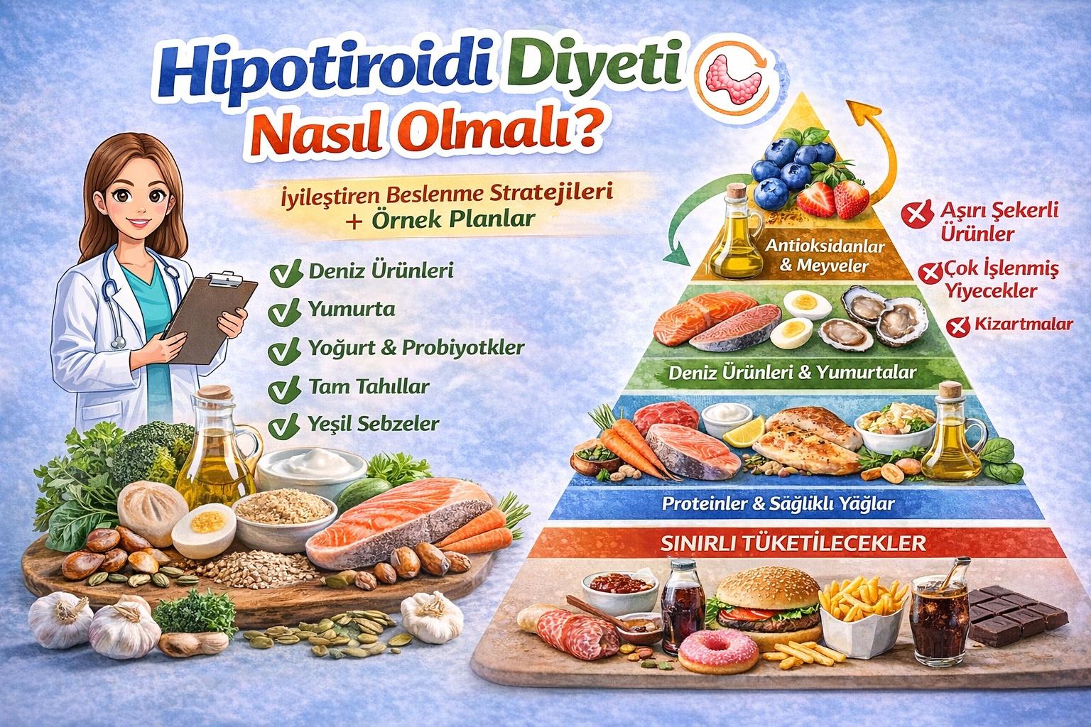 Hipotiroidi Diyeti Nasıl Olmalı?