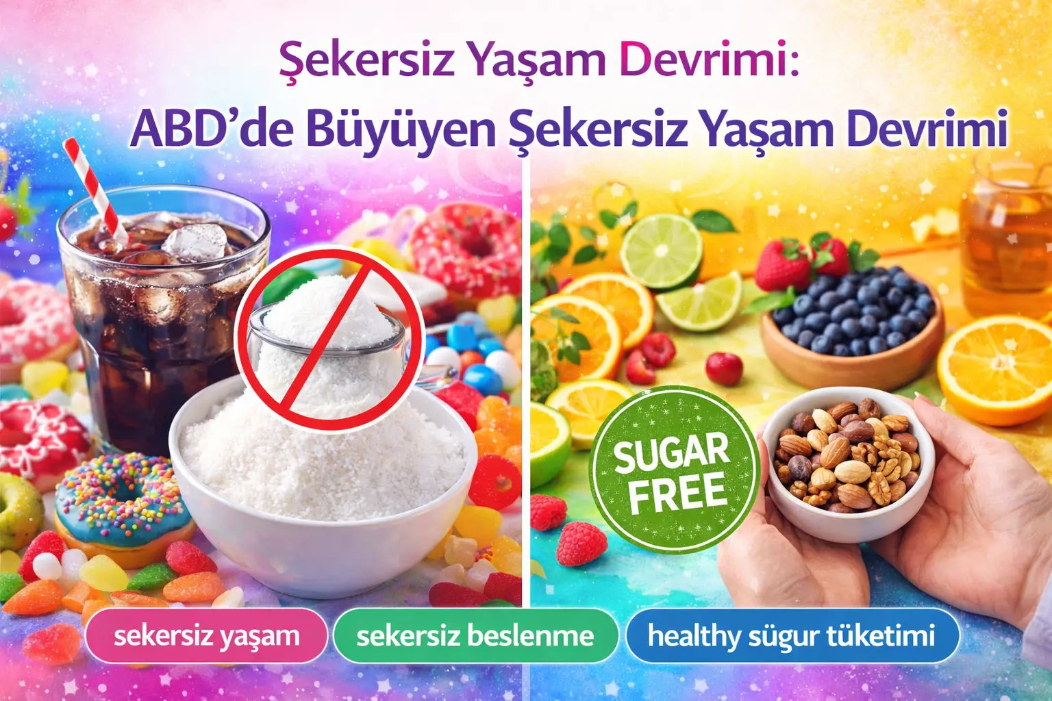 Sugar-Free Lifestyle: ABD’de Büyüyen Şekersiz Yaşam Devrimi