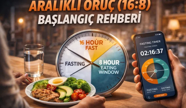 Aralıklı Oruç (16:8) Başlangıç Rehberi