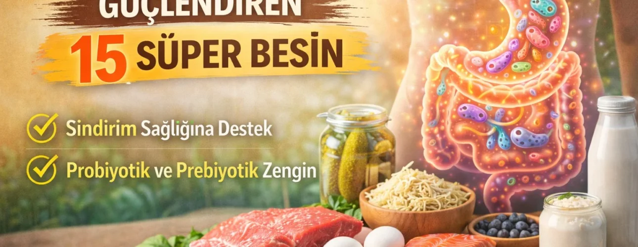 Bağırsak Florasını Güçlendiren 15 Süper Besin