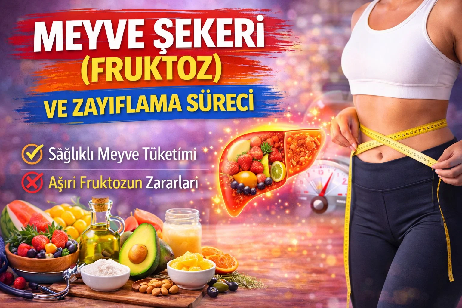 Meyve Şekeri (Fruktoz) ve Zayıflama Süreci