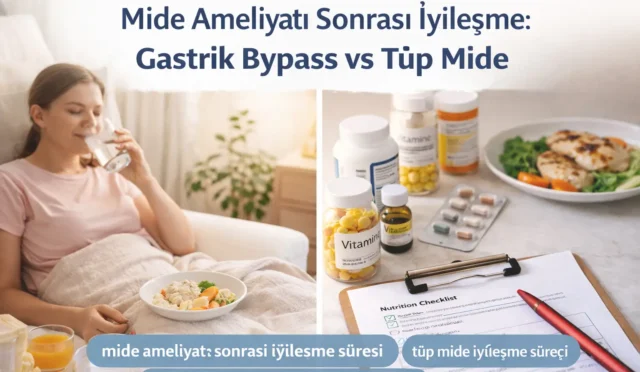 Mide Ameliyatı Sonrası İyileşme: Gastrik Bypass vs Tüp Mide