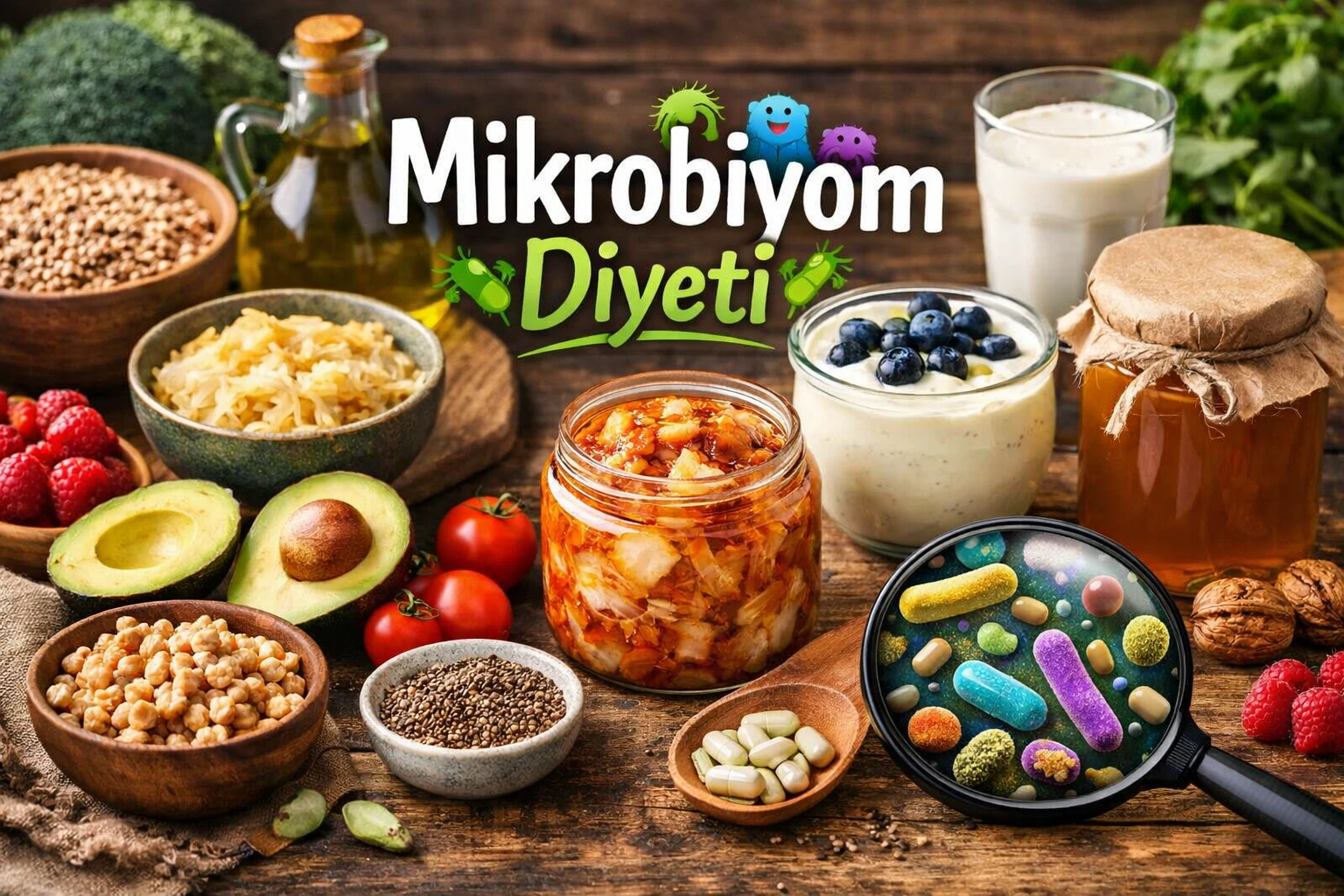 Mikrobiyom Diyeti Nedir? 2026 Sağlık Trendi