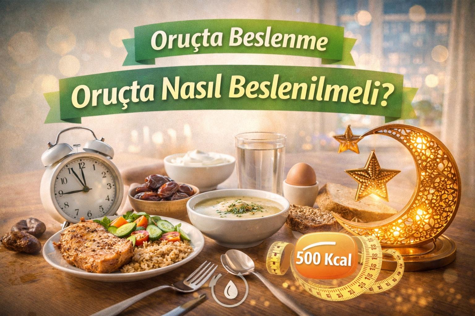 Oruçta Beslenme: Oruçta Nasıl Beslenilmeli?