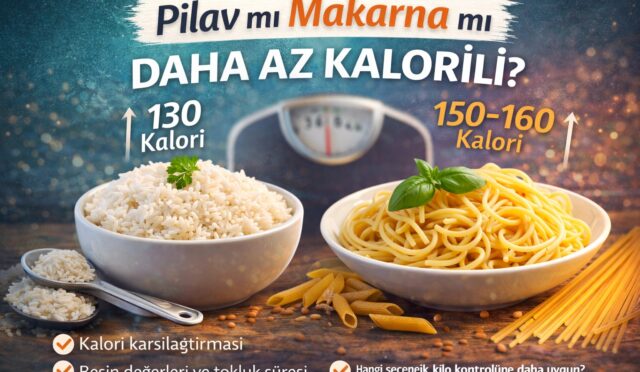 Pilav mı Makarna mı Daha Az Kalorili?
