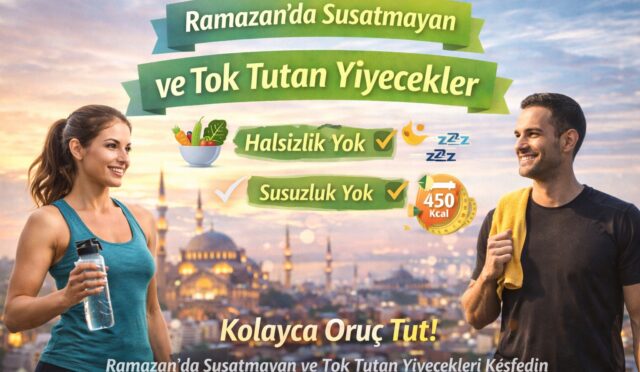 Ramazan’da Susatmayan ve Tok Tutan Yiyecekler