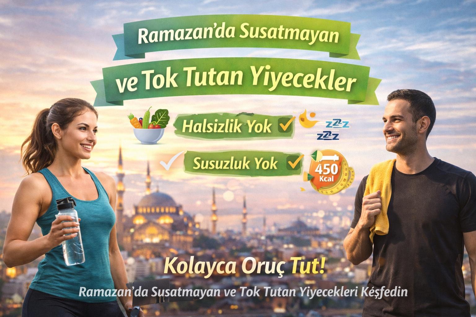 Ramazan’da Susatmayan ve Tok Tutan Yiyecekler