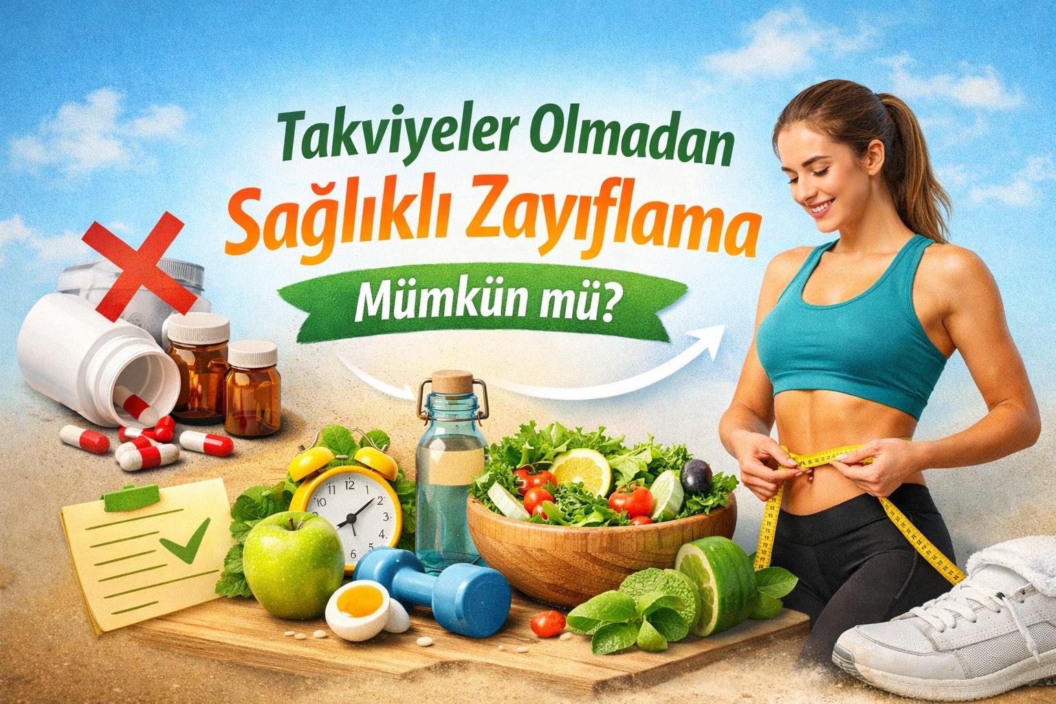 Takviyeler Olmadan Sağlıklı Zayıflama Mümkün mü?