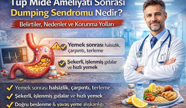 Tüp Mide Ameliyatı Sonrası Dumping Sendromu Nedir?